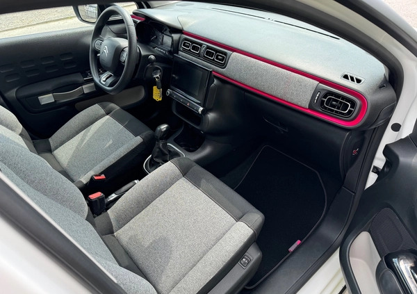 Citroen C3 cena 39900 przebieg: 148000, rok produkcji 2018 z Kolbuszowa małe 232